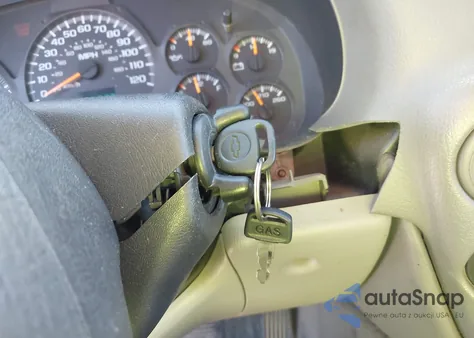 2002 Chevrolet Trailblazer Ls from USA, damaged, VIN 1GNDS13S522167158